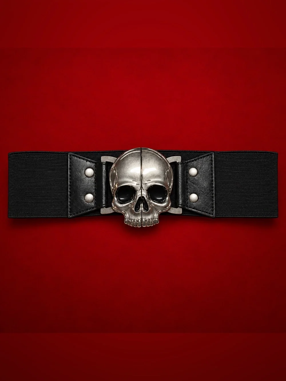 Skull Belt for Women stretchy